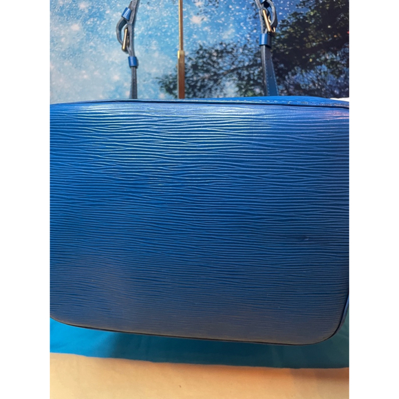 Louis Vuitton Epi Leather Petit Noe Bucket Bag Blue Vintage (LVb2) - Picture 5 of 15